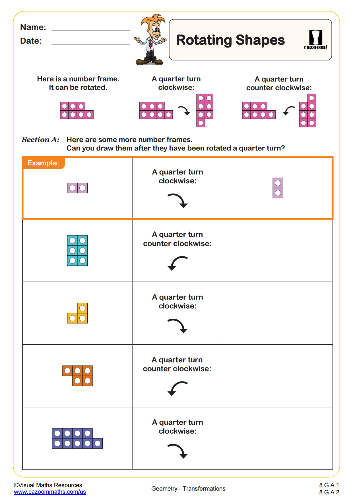 Preview of Rotating Shapes