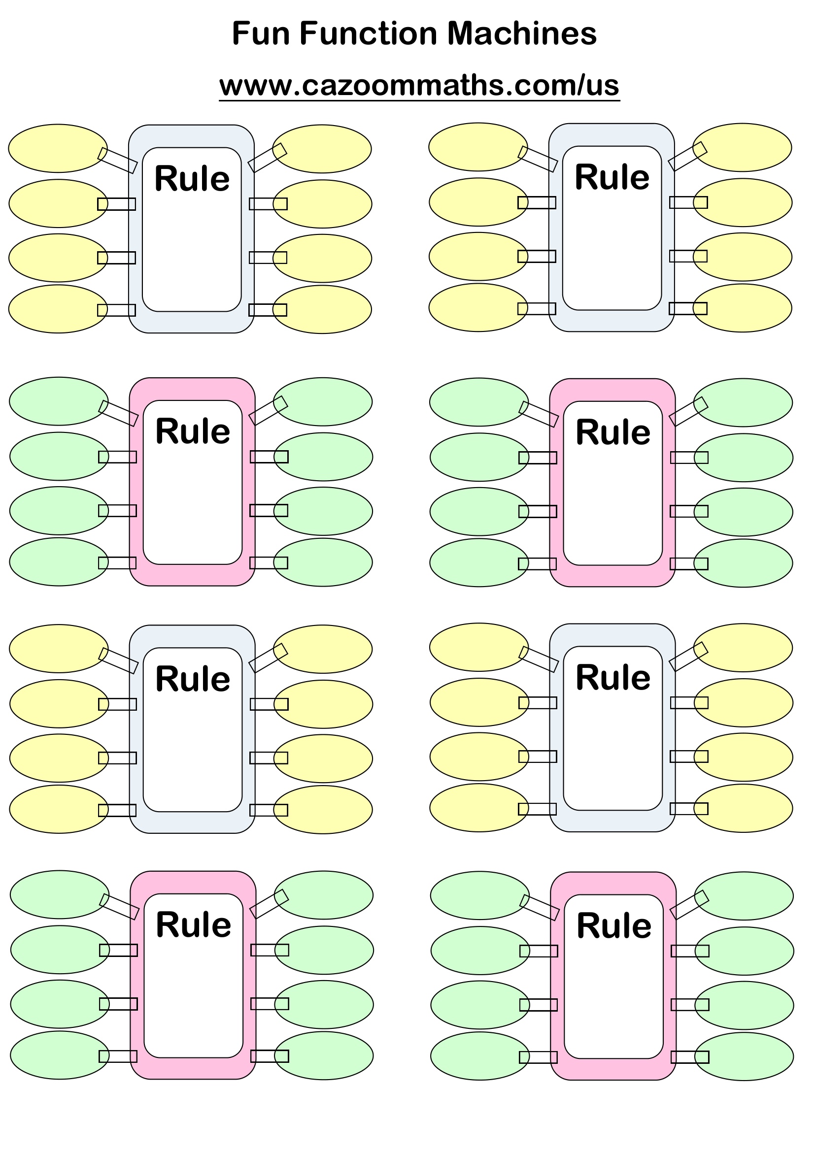 Preview of Fun Function Machines