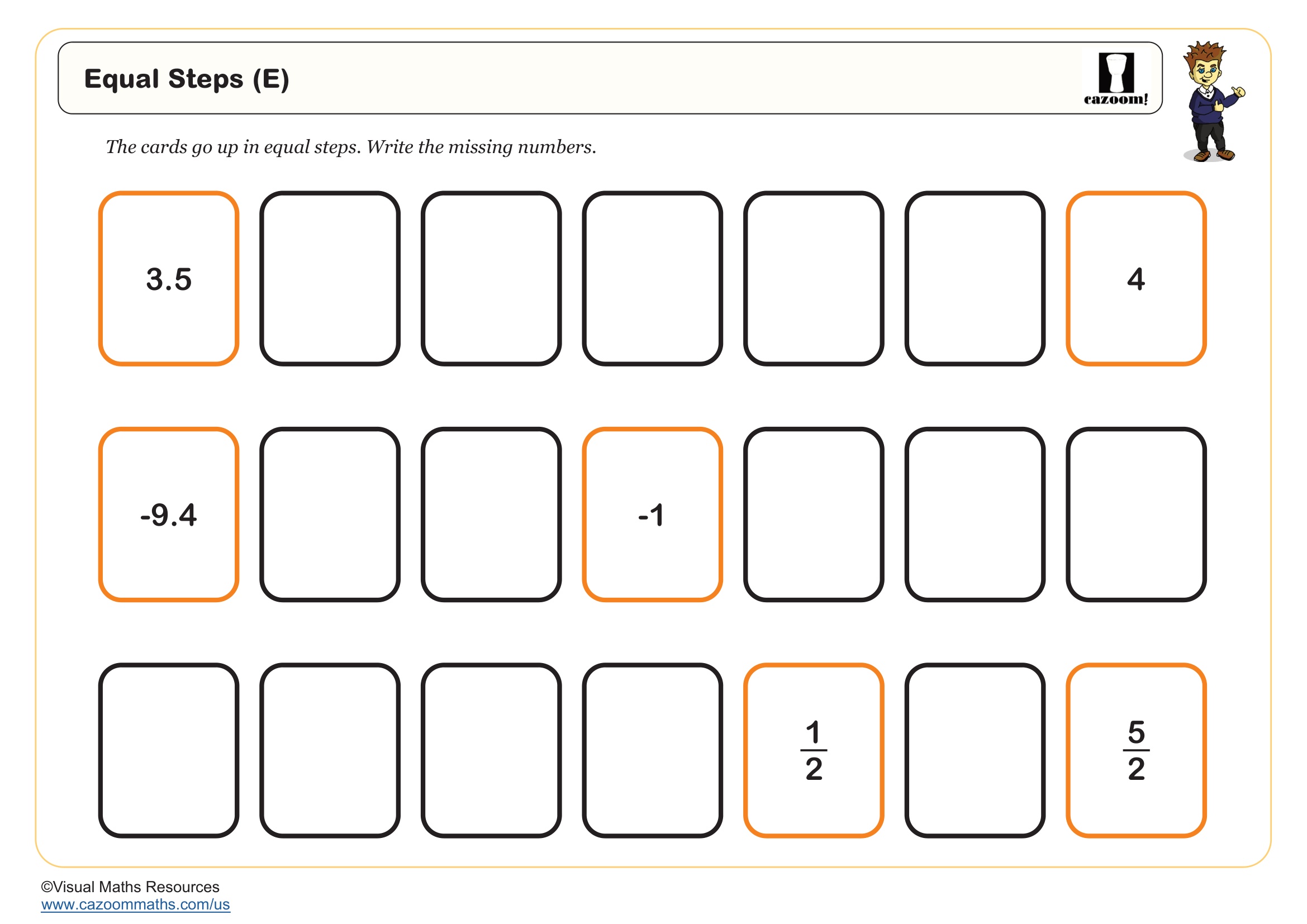 Preview of Equal Steps (E)