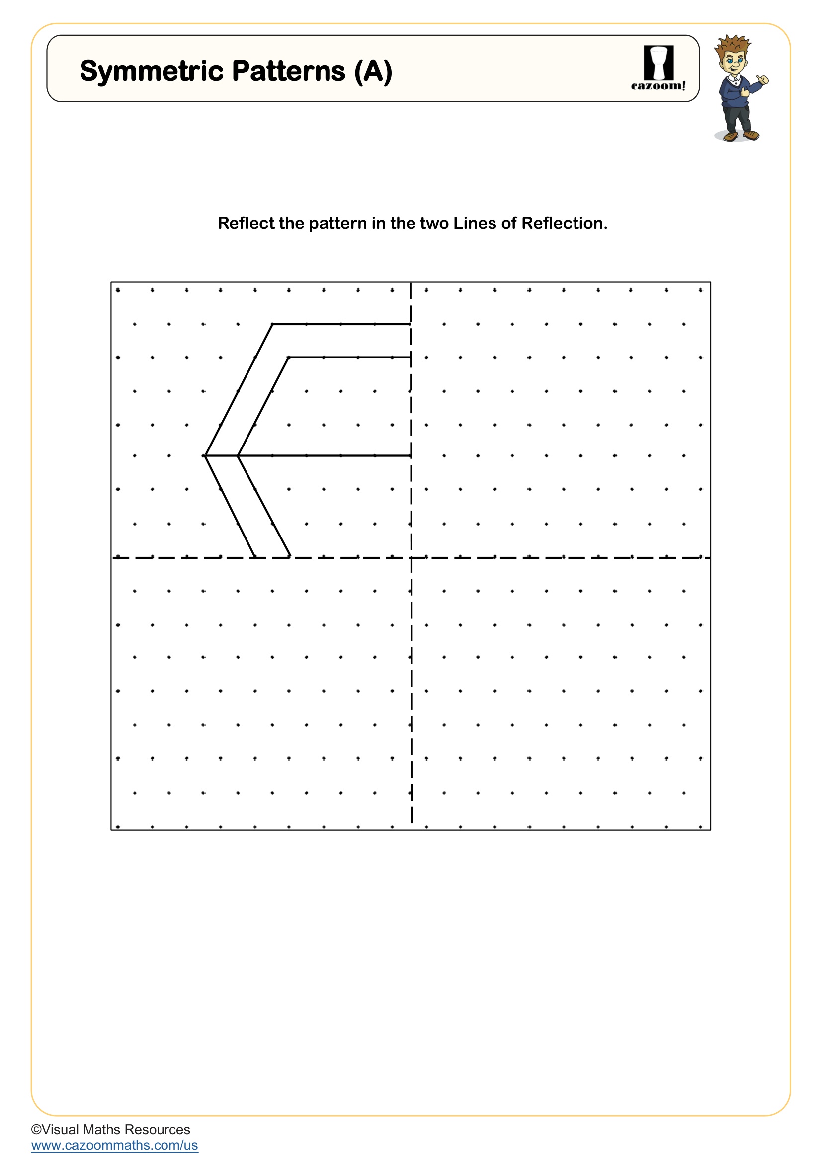 Symmetrical Patterns (A) Free Teaching Resource