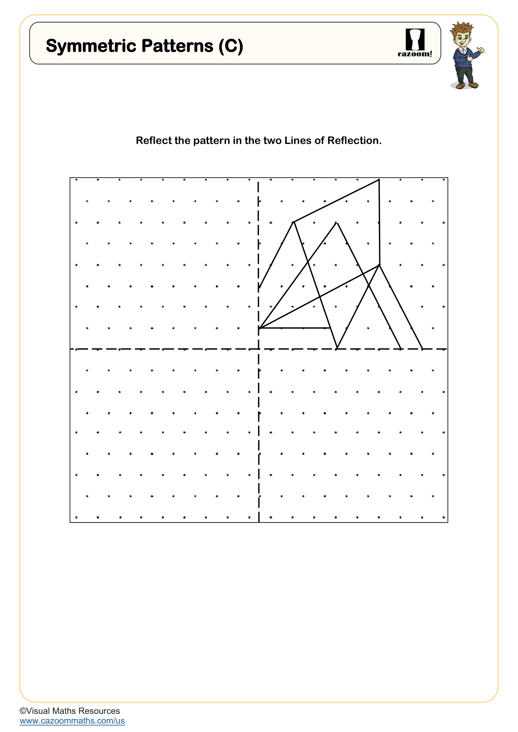 Symmetrical Patterns (C) Free Teaching Resource