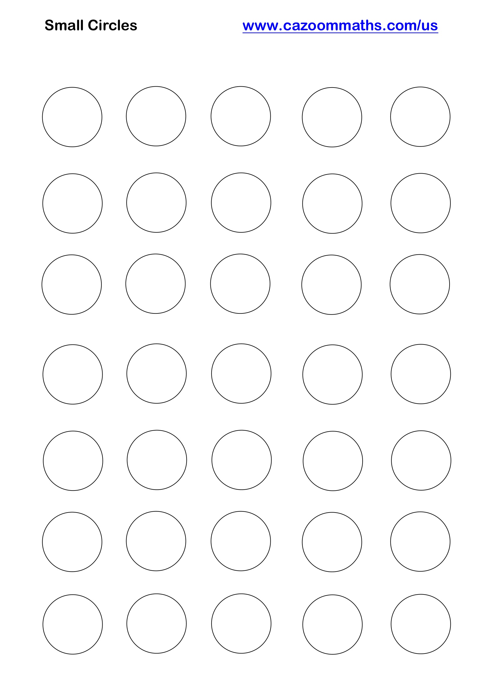 Preview of Small Circles