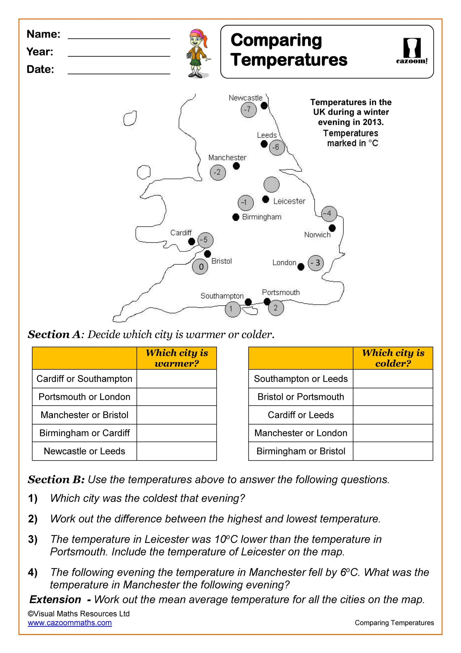 Year 6 Maths Worksheets